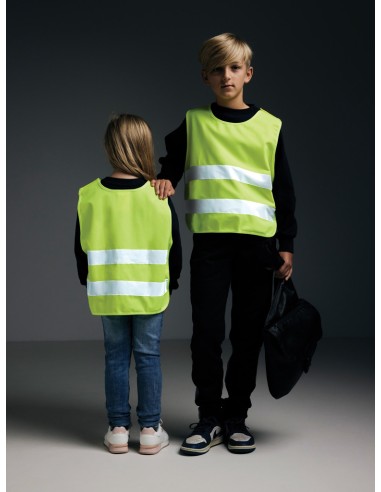 Gilet di sicurezza in PET riciclato GRS 3-6 anni