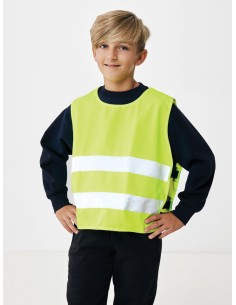 Gilet di sicurezza in rPET GRS 7-12 anni