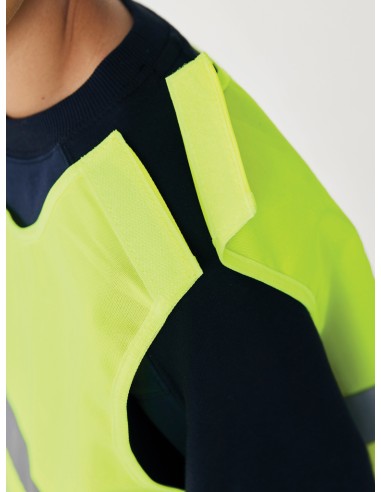 Gilet di sicurezza in PET riciclato GRS 7-12 anni