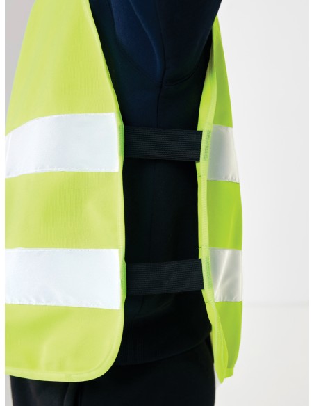 Gilet di sicurezza in PET riciclato GRS 7-12 anni