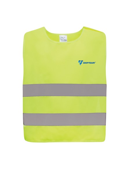 Gilet di sicurezza in rPET GRS 7-12 anni