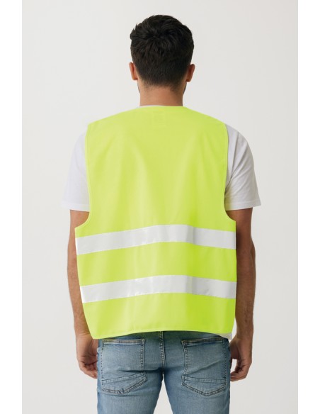 Gilet di sicurezza in PET riciclato GRS