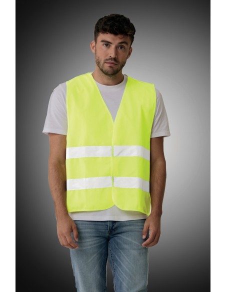 Gilet di sicurezza in rPET GRS