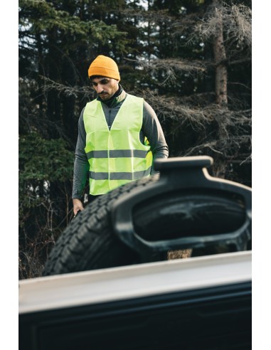 Gilet di sicurezza in PET riciclato GRS