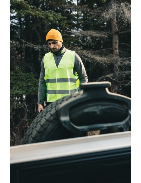 Gilet di sicurezza in PET riciclato GRS