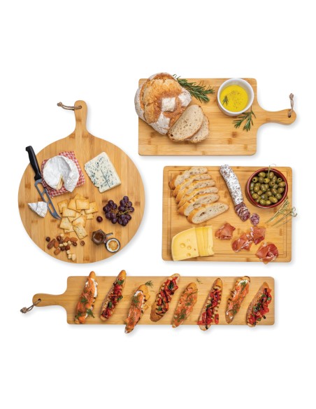 Tagliere rotondo in bambù Ukiyo