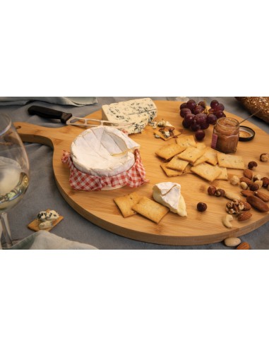 Tagliere rotondo in bambù Ukiyo