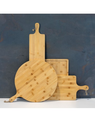 Tagliere rotondo in bambù Ukiyo