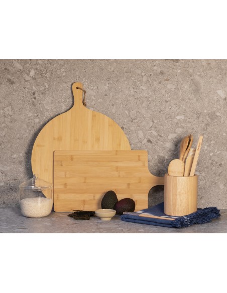 Tagliere rotondo in bambù Ukiyo