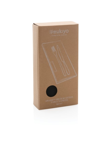 4 tovaglioli in rCotton 180g Ukiyo Aware™