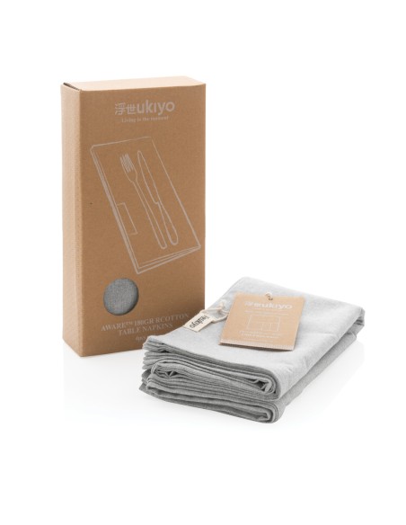 4 tovaglioli in rCotton 180g Ukiyo Aware™