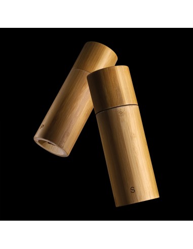 Set sale e pepe Ukiyo in bambù