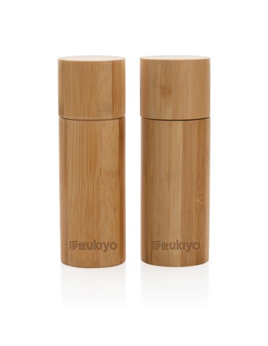 Set sale e pepe Ukiyo in bambù