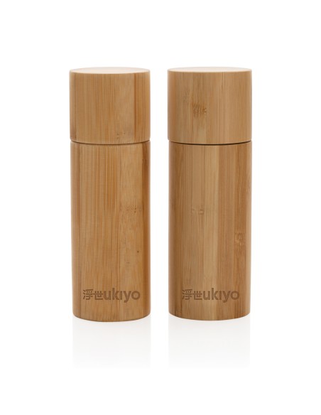 Set sale e pepe Ukiyo in bambù