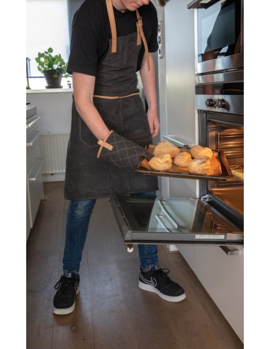 Guanto da forno deluxe in canapa