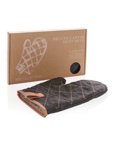 Guanto da forno deluxe in canapa