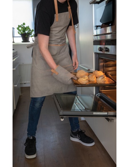 Guanto da forno deluxe in canapa