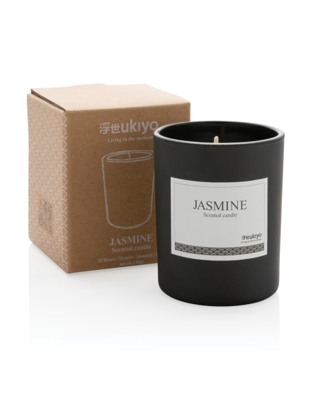 Candela profumata piccola in vetro Ukiyo