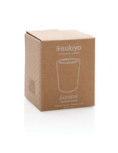 Candela profumata piccola in vetro Ukiyo