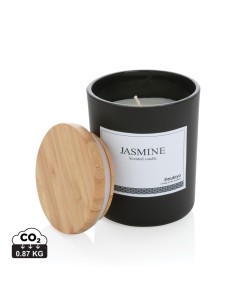 Candela profumata deluxe Ukiyo con tappo in bambù