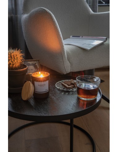 Candela profumata deluxe Ukiyo con tappo in bambù