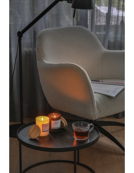 Candela profumata deluxe Ukiyo con tappo in bambù