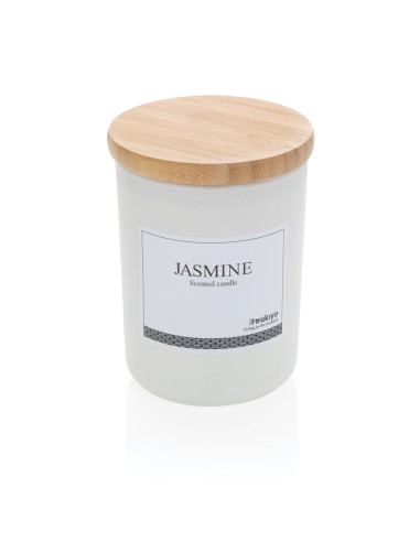 Candela profumata deluxe Ukiyo con tappo in bambù