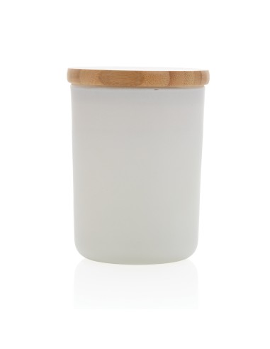 Candela profumata deluxe Ukiyo con tappo in bambù