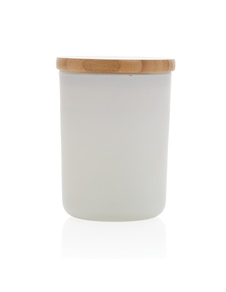 Candela profumata deluxe Ukiyo con tappo in bambù