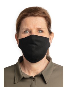 Mascherina in cotone a 2 strati riutilizzabile