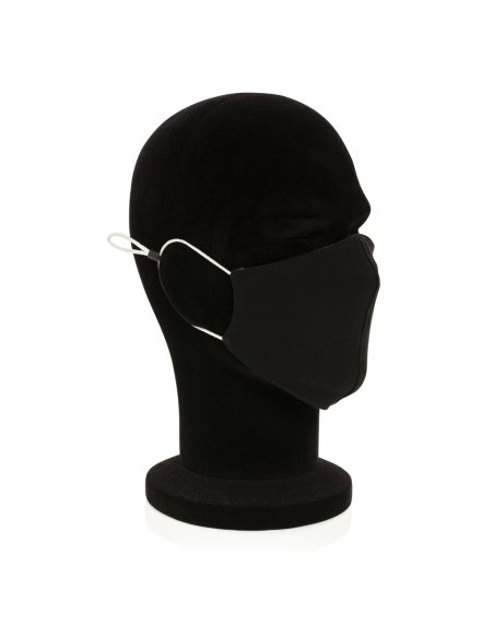 Mascherina in cotone a 2 strati riutilizzabile