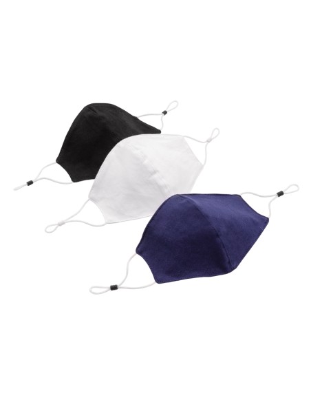 Mascherina in cotone a 2 strati riutilizzabile