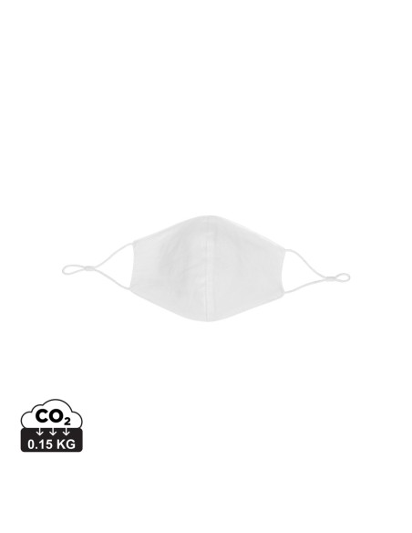 Mascherina in cotone a 2 strati riutilizzabile