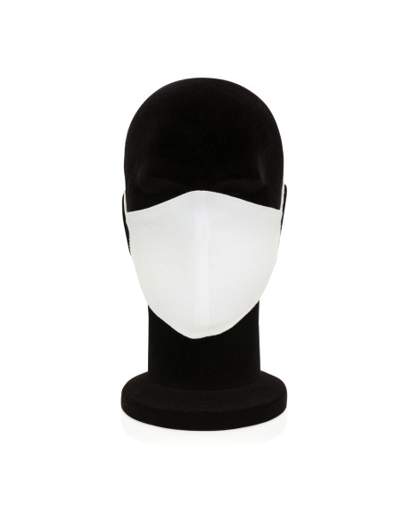 Mascherina in cotone a 2 strati riutilizzabile