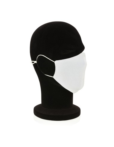 Mascherina in cotone a 2 strati riutilizzabile