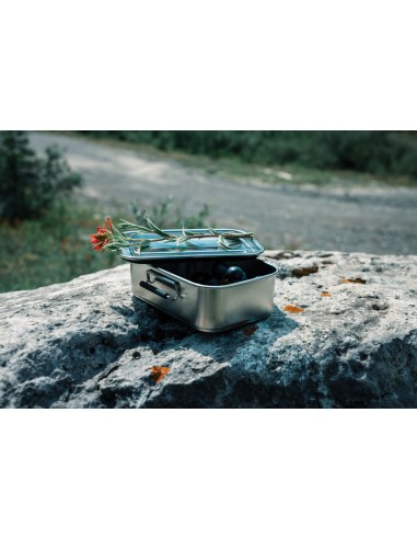 Portapranzo RCS a tenuta stagna in acciaio inox riciclato