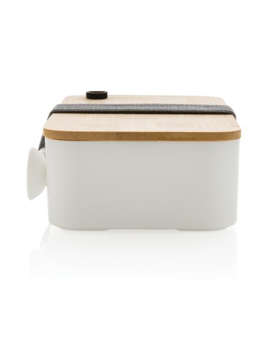 Portapranzo in RPP RCS con tappo in bambù