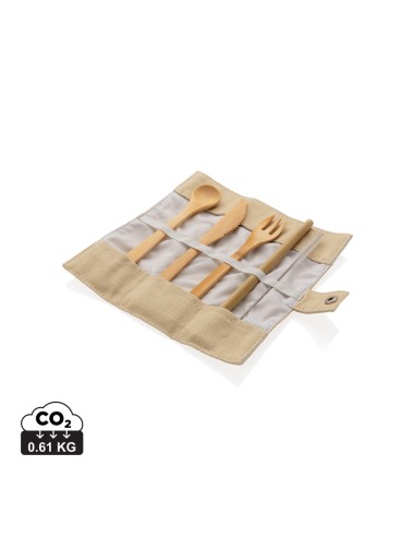 Set posate in bambù