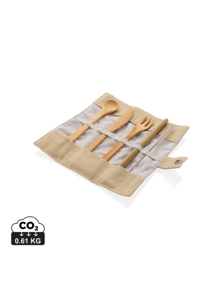 Set posate in bambù