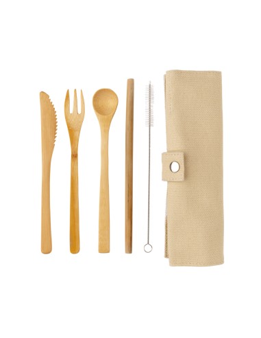 Set posate in bambù