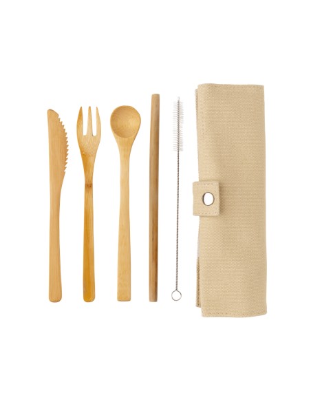 Set posate in bambù