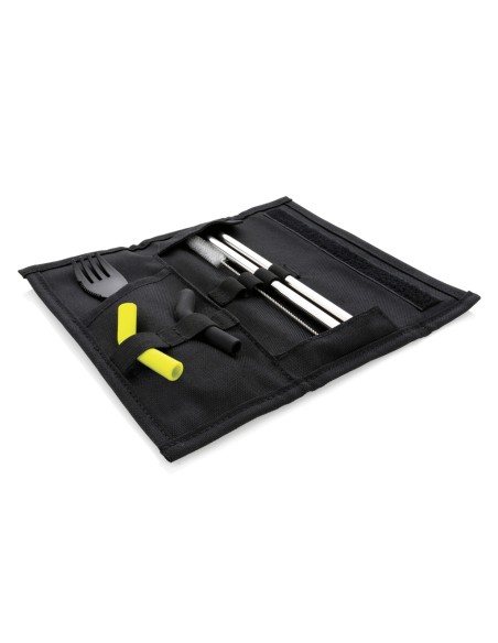 Porta posate e cannucce 2 pezzi Tierra