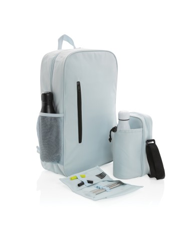 Porta posate e cannucce 2 pezzi Tierra