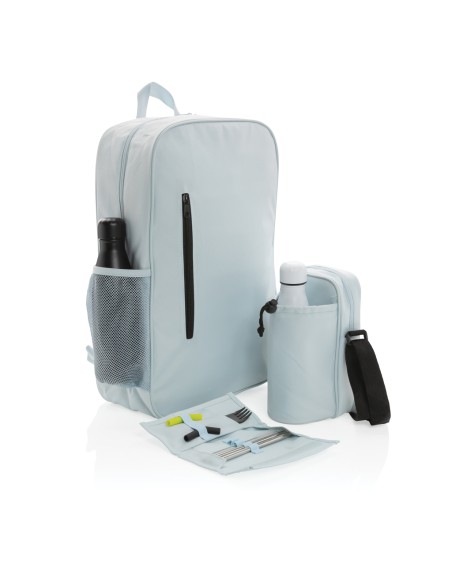 Porta posate e cannucce 2 pezzi Tierra