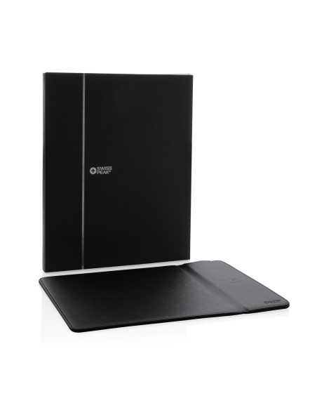 Tappetino mouse con ricarica wireless 10W in PU riciclato