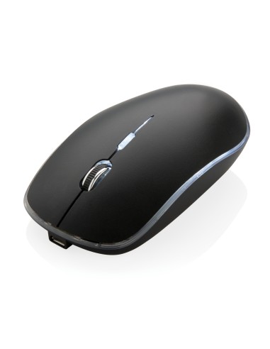 Mouse wireless con logo retroilluminato