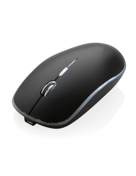 Mouse wireless con logo retroilluminato