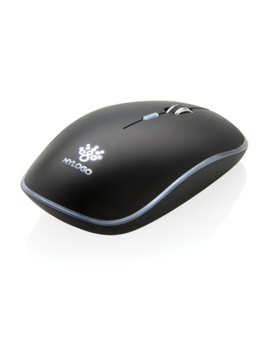 Mouse wireless con logo retroilluminato