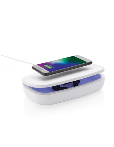 Sterilizzatore UV-C con caricatore wireless 5W
