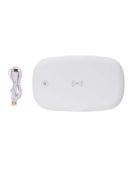 Sterilizzatore UV-C con caricatore wireless 5W